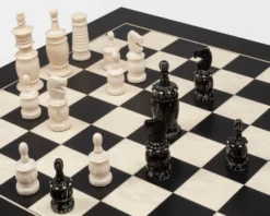 The Barley Corn And Black Deluxe Chess Set -Board Games - Chess And Cards Shop RCPB465 04