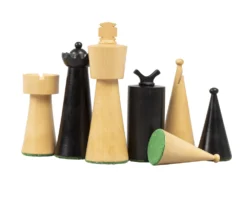 The Art Deco Black Chess Set -Board Games - Chess And Cards Shop RCPB467 04
