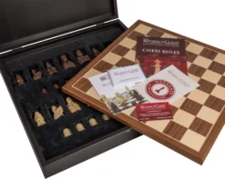 The Isle Of Lewis And Walnut Deluxe Set With Presentation Case -Board Games - Chess And Cards Shop RCPB469 06