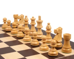 The French Knight Black And Wenge Chess Set -Board Games - Chess And Cards Shop RCPB470 03