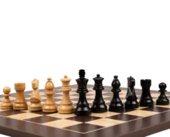 The French Knight Black And Wenge Chess Set -Board Games - Chess And Cards Shop RCPB470 05