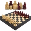 The Isle Of Lewis Black And Red Chess Set