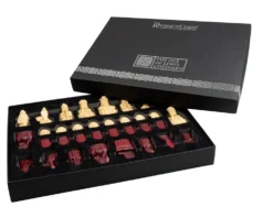The Isle Of Lewis Black And Red Chess Set -Board Games - Chess And Cards Shop RCPB472 06