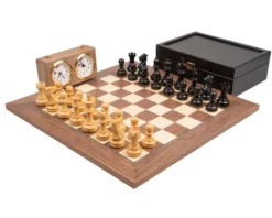 The Executive Walnut Deluxe Chess Set -Board Games - Chess And Cards Shop RCPB473 05