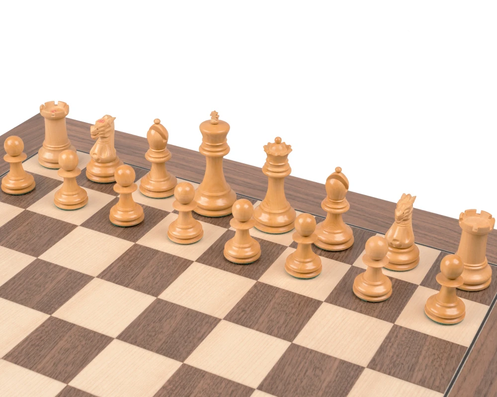 The 1890 Reproduction Staunton Ebony And Walnut Luxury Chess Set 3 The 1890 Reproduction Staunton Ebony And Walnut Luxury Chess Set - Image 3