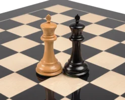 The 1849 Reproduction Staunton Ebony & Black Anegre Luxury Chess Set -Board Games - Chess And Cards Shop RCPB478 05