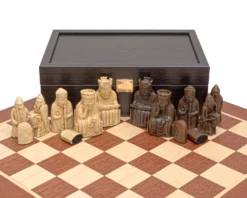 The Regency Isle Of Lewis And Mahogany Chess Set Mid Sized 12 The Regency Isle Of Lewis And Mahogany Chess Set Mid Sized -Board Games - Chess And Cards Shop RCPB479 02