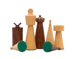The Art Deco Sheesham And Walnut Chess Set -Board Games - Chess And Cards Shop RCPB482 05