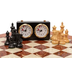 The Highgrove Ebony And Briarwood Luxury Chess Set -Board Games - Chess And Cards Shop RCPB483 03