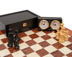 The Highgrove Ebony And Briarwood Luxury Chess Set -Board Games - Chess And Cards Shop RCPB483 04