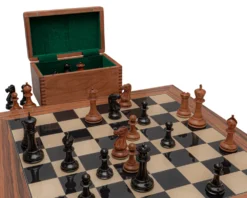 The 1849 Reproduction Staunton Ebony, Antiqued And Palisander Luxury Chess Set 12 The 1849 Reproduction Staunton Ebony, Antiqued And Palisander Luxury Chess Set -Board Games - Chess And Cards Shop RCPB489 04
