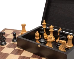 The Arundel Black And Walnut Classic Chess Set -Board Games - Chess And Cards Shop RCPB498 04