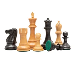 The Abingdon Black And Mahogany Chess Set -Board Games - Chess And Cards Shop RCPB499 04