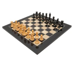 The 1972 Reproduction Ebony Luxury Chess Set