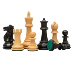 The 1972 Reproduction Ebony Luxury Chess Set -Board Games - Chess And Cards Shop RCPB500 04