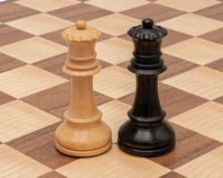 The Conquest Walnut And Black Folding Chess Set -Board Games - Chess And Cards Shop RCPB502 06
