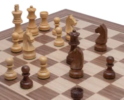The Down Head Acacia And Walnut Chess Set -Board Games - Chess And Cards Shop RCPB507 04