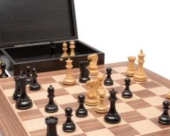 The Windsor Ebony And Walnut Traditional Chess Set 10 The Windsor Ebony And Walnut Traditional Chess Set -Board Games - Chess And Cards Shop RCPB509 03