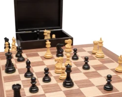 The Highclere Ebony And Walnut Traditional Chess Set 10 The Highclere Ebony And Walnut Traditional Chess Set -Board Games - Chess And Cards Shop RCPB510 03