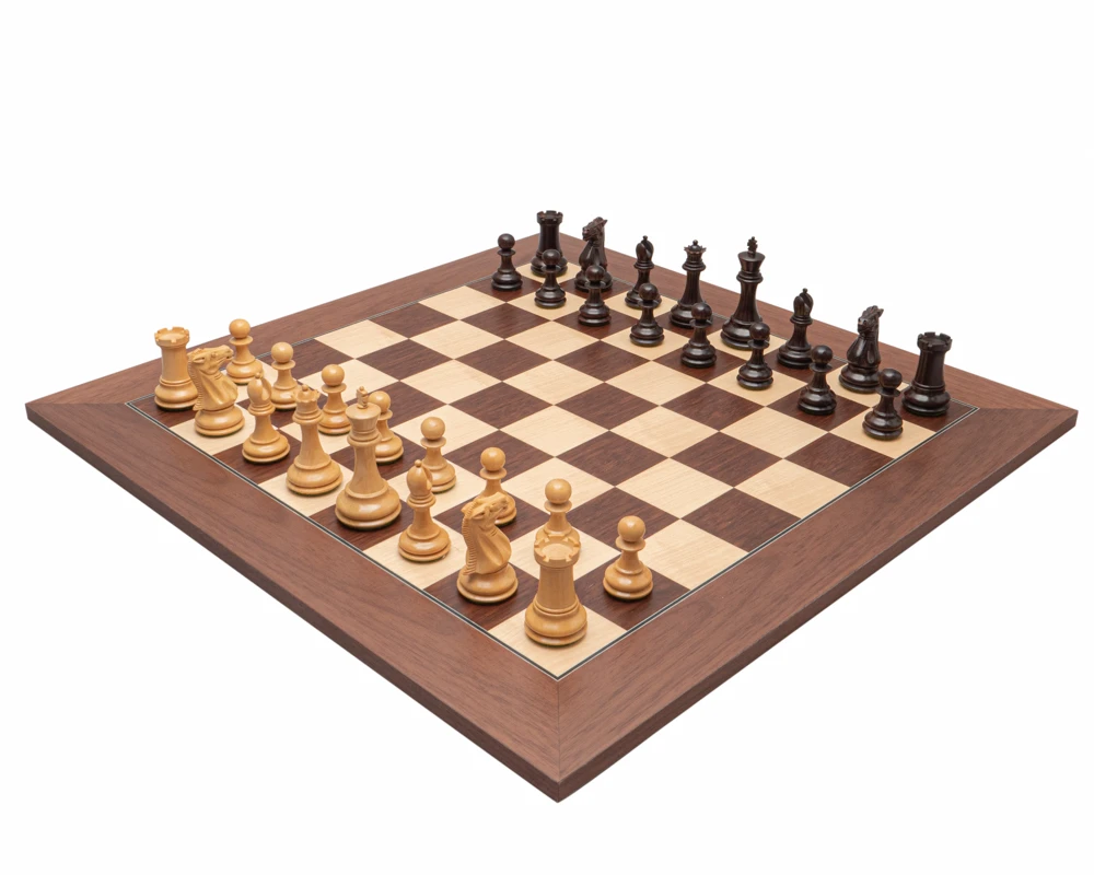 The Windsor Rosewood And Montgoy Palisander Deluxe Chess Set 1 The Windsor Rosewood And Montgoy Palisander Deluxe Chess Set