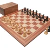 The Tournament Black And Mahogany Chess Set With Case