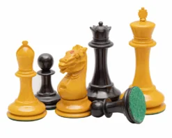 The Harrwitz Ebony And Anegre Luxury Staunton Chess Set -Board Games - Chess And Cards Shop RCPB519 05