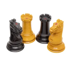 The Harrwitz Ebony And Anegre Luxury Staunton Chess Set -Board Games - Chess And Cards Shop RCPB519 07