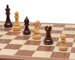 The Classic Rosewood And Walnut Luxury Staunton Chess Set -Board Games - Chess And Cards Shop RCPB521 06