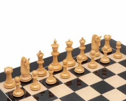 The Blackburne Ebony And Black Anegre Chess Set -Board Games - Chess And Cards Shop RCPB524 02