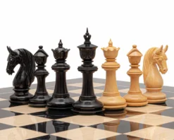 The Blackburne Ebony And Black Anegre Chess Set -Board Games - Chess And Cards Shop RCPB524 04