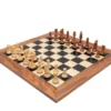 The Trapani Black Anegre, Palisander And Acacia Chess Set
