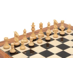 The Trapani Black Anegre, Palisander And Acacia Chess Set -Board Games - Chess And Cards Shop RCPB530 02