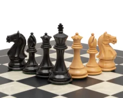 The Fierce Knight Black And Maple Chess Set -Board Games - Chess And Cards Shop RCPB536 04