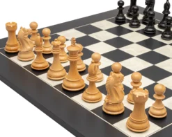 The Fierce Knight Black And Maple Chess Set -Board Games - Chess And Cards Shop RCPB536 05