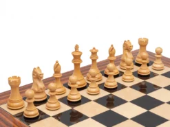 The Fierce Knight Black And Palisander Chess Set -Board Games - Chess And Cards Shop RCPB537 02