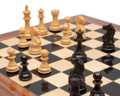 The Fierce Knight Black And Palisander Chess Set -Board Games - Chess And Cards Shop RCPB537 03