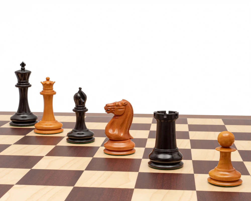 The JJ Cooke Edition Ebony And Montgoy Luxury Chess Set 7 The JJ Cooke Edition Ebony And Montgoy Luxury Chess Set - Image 7