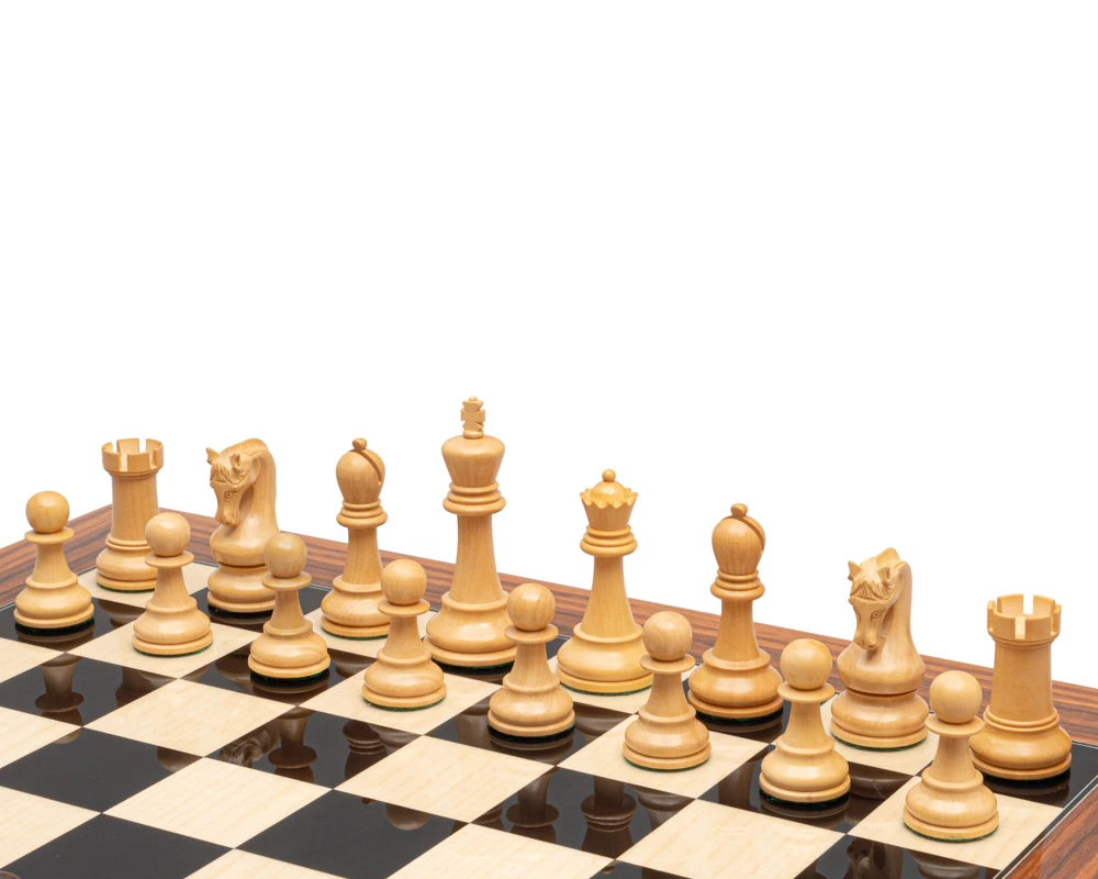 The Leningrad Anjan And Palisander Luxury Chess Set With Cabinet 3 The Leningrad Anjan And Palisander Luxury Chess Set With Cabinet - Image 3