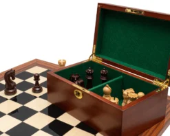 The Leningrad Anjan And Palisander Luxury Chess Set With Cabinet 11 The Leningrad Anjan And Palisander Luxury Chess Set With Cabinet -Board Games - Chess And Cards Shop RCPB539 04