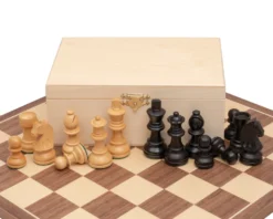 Traditional Chess And Draughts Set -Board Games - Chess And Cards Shop RCPB556 02