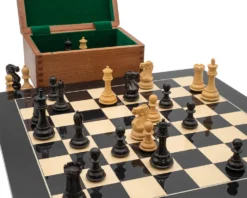 Luxury Staunton Competition Chess Set With Case -Board Games - Chess And Cards Shop RCPB561 03