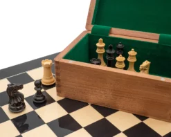 Luxury Staunton Competition Chess Set With Case -Board Games - Chess And Cards Shop RCPB561 04