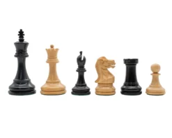 The Coronation Ebony And Mahogany Luxury Chess Set