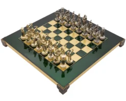The Manopoulos Archers Chess Set With Wooden Case - SMALL