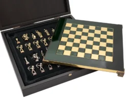 The Manopoulos Archers Chess Set With Wooden Case - SMALL -Board Games - Chess And Cards Shop S15GRE 04