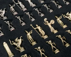 The Manopoulos Greek Mythology Chess Set With Wooden Case - MEDIUM -Board Games - Chess And Cards Shop S4BLU 05