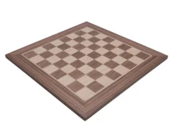 Manopoulos Walnut Chess Board 16 Inch (40cm)
