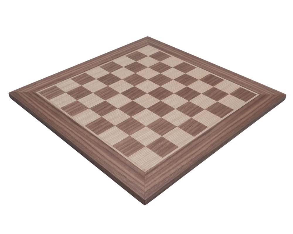 Manopoulos Walnut Chess Board 16 Inch (40cm) 1 Manopoulos Walnut Chess Board 16 Inch (40cm)