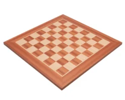 Manopoulos Mahogany Chess Board 16 Inch (40cm)