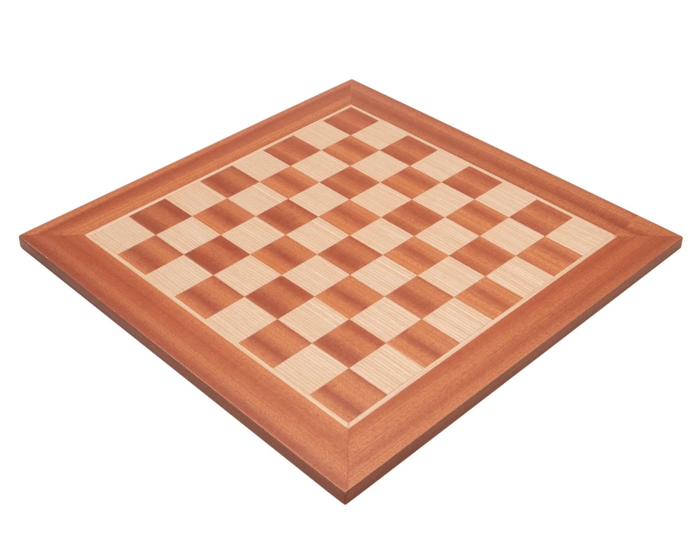 Manopoulos Mahogany Chess Board 16 Inch (40cm) 1 Manopoulos Mahogany Chess Board 16 Inch (40cm)
